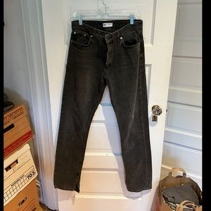 Zara Black Straight Leg Jeans